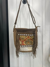 Load image into Gallery viewer, Crossbody Upcycled Canvas Ladies Bag