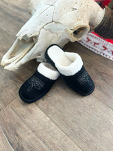 Load image into Gallery viewer, Dolly Bootstitch Slippers - Black
