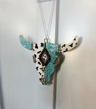 Load image into Gallery viewer, Bull Skull Car Freshie