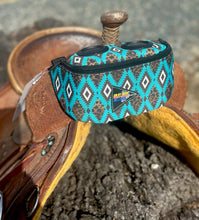 Load image into Gallery viewer, Beat Bag (Turquoise Aztec Leopard)