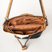 Load image into Gallery viewer, Bucket Hair-On Genuine Western Leather Bag