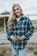 Load image into Gallery viewer, Button Down Quilted Plaid Shacket