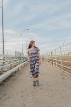 Load image into Gallery viewer, Aztec Print Maxi Dress