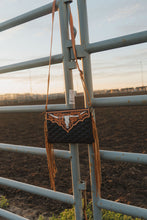 Load image into Gallery viewer, Lainey Crossbody Quilted Leather Purse - Brown