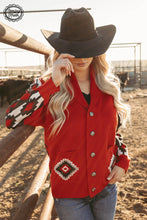 Load image into Gallery viewer, Vintage Vaquera Knit Sweater Red