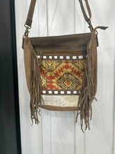 Load image into Gallery viewer, Crossbody Upcycled Canvas Ladies Bag