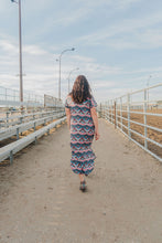 Load image into Gallery viewer, Aztec Print Maxi Dress