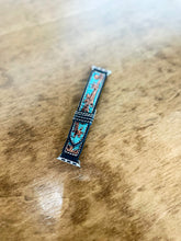 Load image into Gallery viewer, Dawson Creek Hand-tooled Leather Watchband