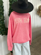 Load image into Gallery viewer, Yee Haw 3D Embroidered Ls Tee