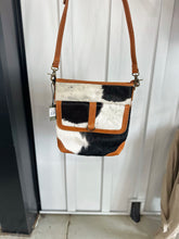 Load image into Gallery viewer, Taragon Hair-on Hide Canvas Hairon Bag