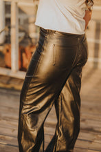 Load image into Gallery viewer, The "RaeLynn" Wide Leg Leather Pants