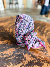 Load image into Gallery viewer, Pink/Purple Navajo Wild Rag Youth
