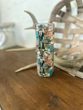 Load image into Gallery viewer, Western Girly College 20oz Skinny Tumbler
