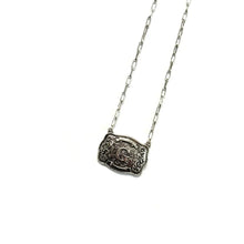 Load image into Gallery viewer, Western Belt Buckle Initial Necklace (A-V)
