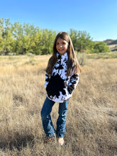 Load image into Gallery viewer, Kids Cow Printed Sherpa Pullover
