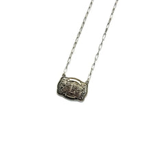 Load image into Gallery viewer, Western Belt Buckle Initial Necklace (A-V)
