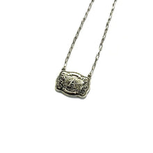 Load image into Gallery viewer, Western Belt Buckle Initial Necklace (A-V)
