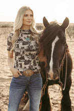 Load image into Gallery viewer, Rodeo Road Mesh Top
