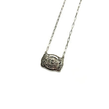 Load image into Gallery viewer, Western Belt Buckle Initial Necklace (A-V)
