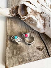 Load image into Gallery viewer, Western Aztec Cuff Ring
