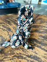 Load image into Gallery viewer, The Black With Flowers Wild Rag
