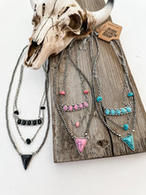 Load image into Gallery viewer, 3 Layered Boho Western Necklace
