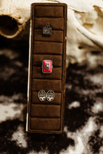 Load image into Gallery viewer, Jewlery Cowhide Tray
