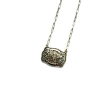 Load image into Gallery viewer, Western Belt Buckle Initial Necklace (A-V)
