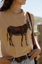 Load image into Gallery viewer, Vintage Donkey Boxy Tank
