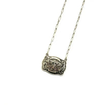 Load image into Gallery viewer, Western Belt Buckle Initial Necklace (A-V)
