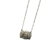 Load image into Gallery viewer, Western Belt Buckle Initial Necklace (A-V)
