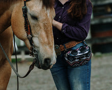 Load image into Gallery viewer, Beat Bag (Turquoise Aztec Leopard)
