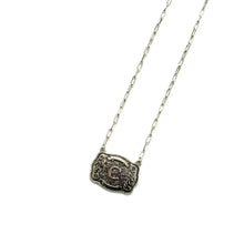 Load image into Gallery viewer, Western Belt Buckle Initial Necklace (A-V)
