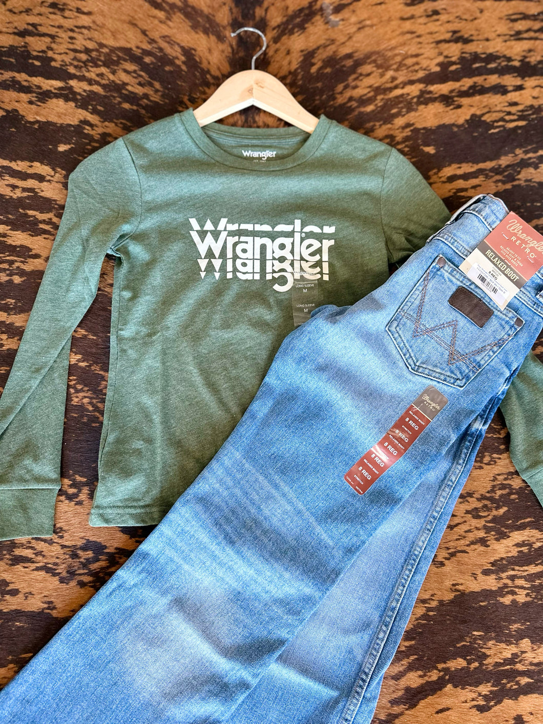 Boys Wrangler® Long Sleeve T-shirt