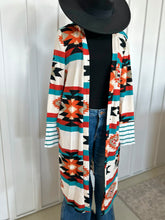 Load image into Gallery viewer, The Geometric Long Cardigan
