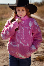Load image into Gallery viewer, Wrangler® X Barbie Sherpa Jacket - Pink
