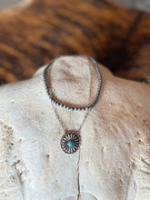 Load image into Gallery viewer, Navajo Pearls With Flower Pendant
