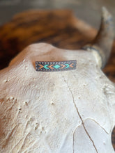 Load image into Gallery viewer, Leather Tooled Hair Clip
