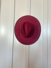 Load image into Gallery viewer, The Rancher Hat &quot;Burgundy&quot;

