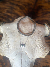 Load image into Gallery viewer, Navajo Pearl &amp; Bar Pendant Necklace
