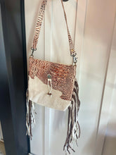 Load image into Gallery viewer, SMOKEY WEST LEATHER &amp; HAIRON BAG
