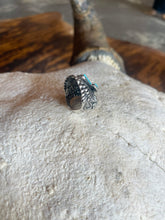 Load image into Gallery viewer, Cactus Gem Stone Cuff Ring
