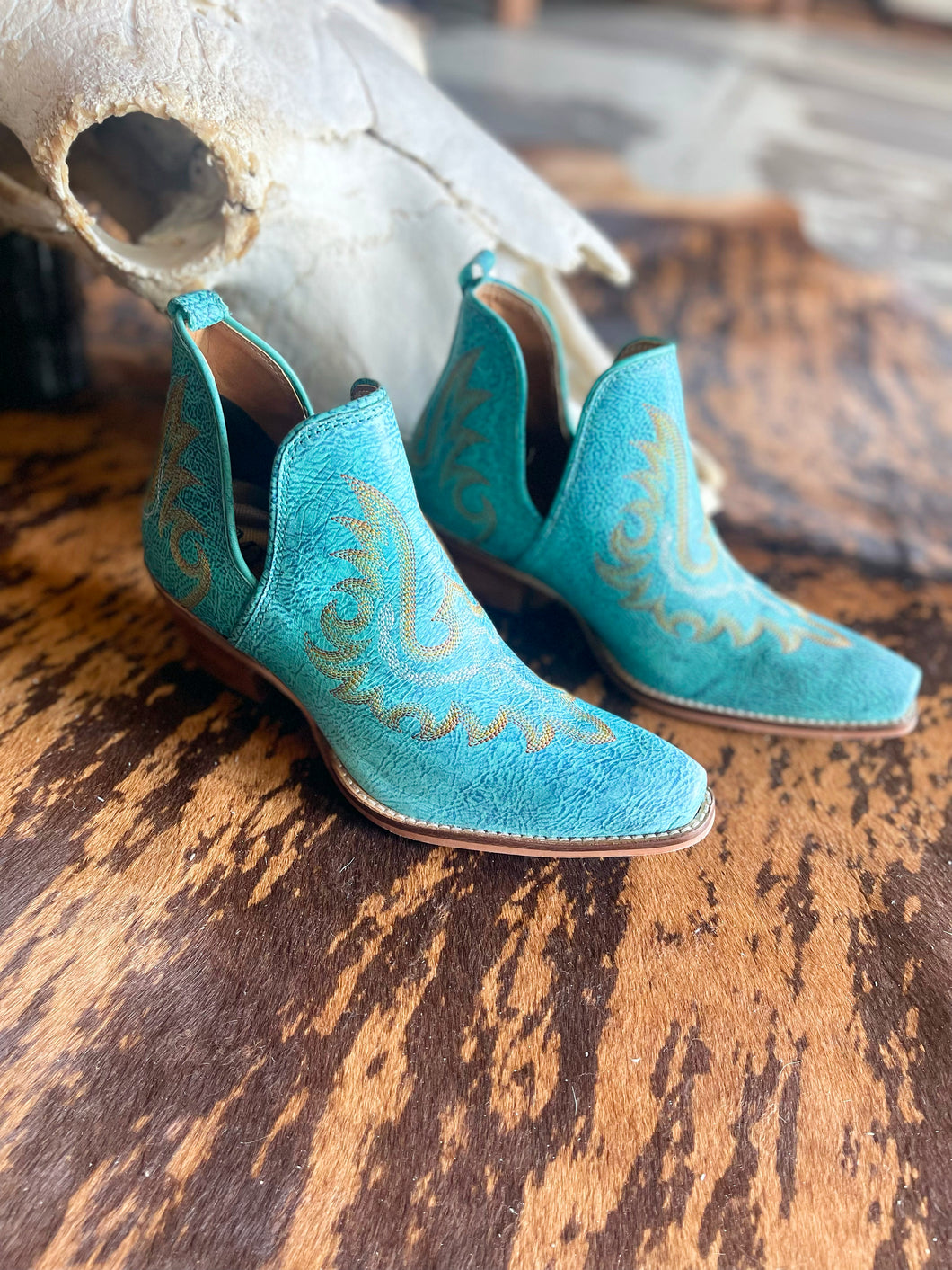 Westerly Western Leather Booties