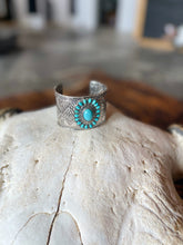 Load image into Gallery viewer, The Aztec Flower Cuff Bracelet
