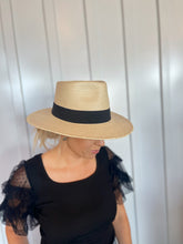 Load image into Gallery viewer, The 3 Inch Brim Fedora w/wide Hatband
