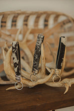 Load image into Gallery viewer, Cowhide Keychain Wristlet
