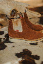 Load image into Gallery viewer, Brick Red Suede x Cowhide Lechera
