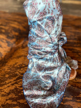 Load image into Gallery viewer, The Blue Paisley Wild Rag
